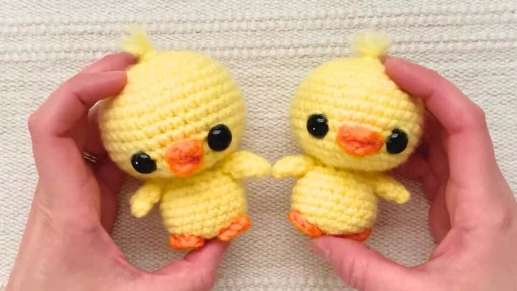 How to Crochet a Baby Chicken, homemade and freshly served