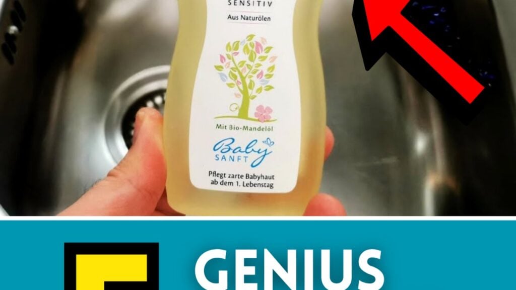 Finished 5 Great Ways To Use Baby Oil That Everyone Should Know, a completed DIY project