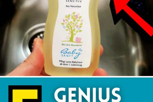 Finished 5 Great Ways To Use Baby Oil That Everyone Should Know, a completed DIY project