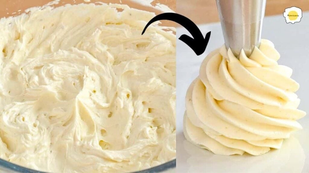 Easy 5-Ingredient Banana Buttercream, homemade and freshly served