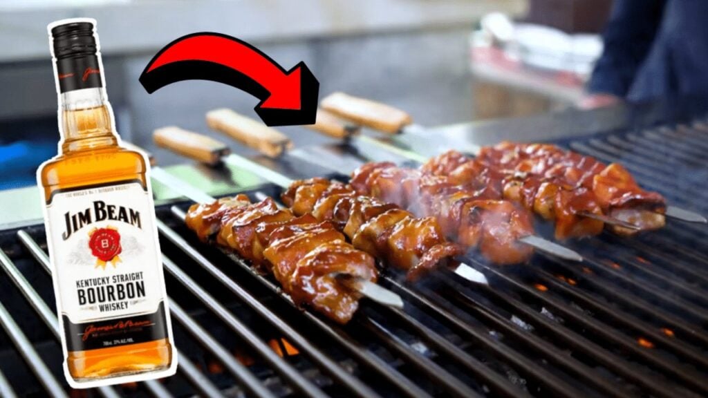 Easy BBQ Bourbon Chicken, homemade and freshly served