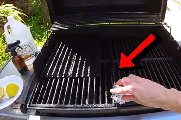 Finished How to Deep Clean a BBQ Grill with Household Items, a completed DIY project