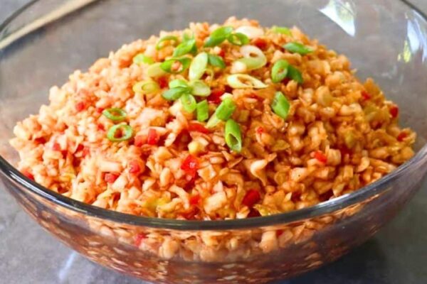 Easy 20-Minute Carolina Red Slaw, homemade and freshly served