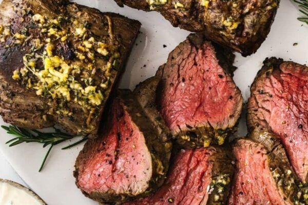 Easy Beef Tenderloin Roast, homemade and freshly served