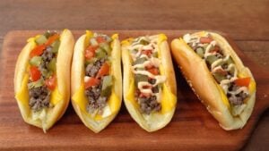 Easy Big Mac Burger Tacos, homemade and freshly served