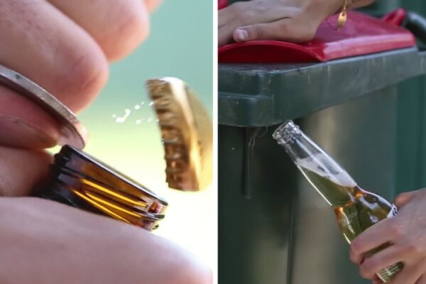 How to Open a Beer Bottle Without an Opener, homemade and freshly served