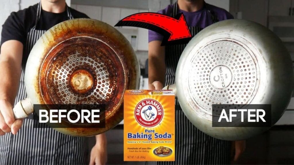 Finished How to Clean a Burnt Pan Easily, a completed DIY project