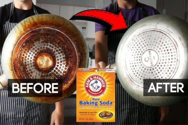 Finished How to Clean a Burnt Pan Easily, a completed DIY project