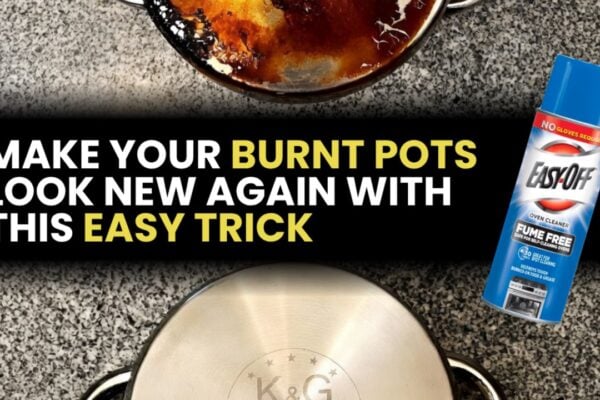 Finished 5-Minute Burnt Pot Cleaning Hack, a completed DIY project