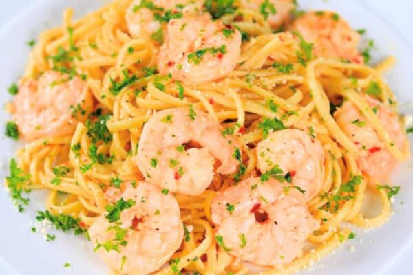 Easy 15-Minute Cajun Butter Shrimp Pasta, homemade and freshly served