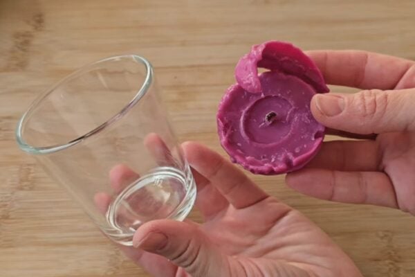 Finished How to Remove Candle Wax From Glass Neatly, a completed DIY project