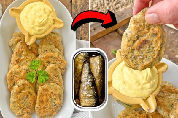 Easy Canned Sardines Fritters, homemade and freshly served