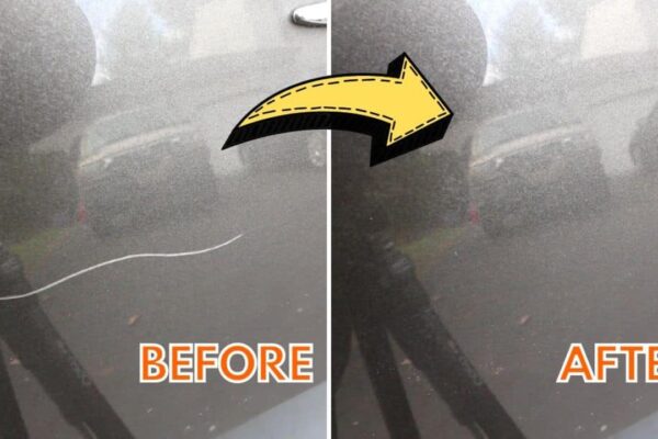 Finished Easy Way To Remove Car Scratches Permanently, a completed DIY project