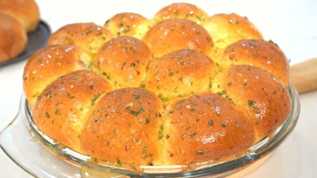 Savory Cheese And Herb Buns, homemade and freshly served