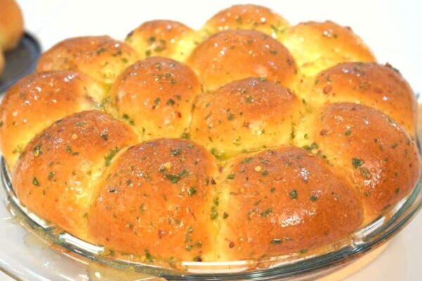 Savory Cheese And Herb Buns, homemade and freshly served