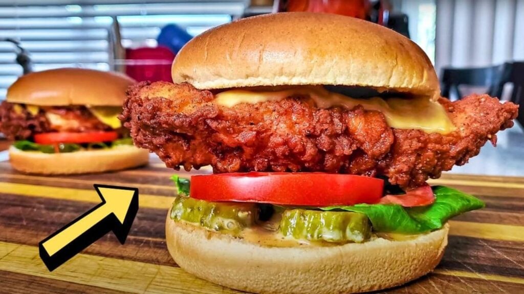 Easy Chick-fil-A Copycat Spicy Chicken Sandwich, homemade and freshly served