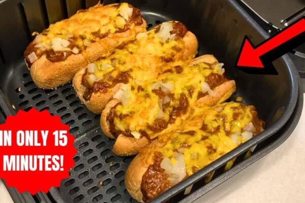 Easy-to-Make Chili Cheese Foot Long Hot Dogs, homemade and freshly served
