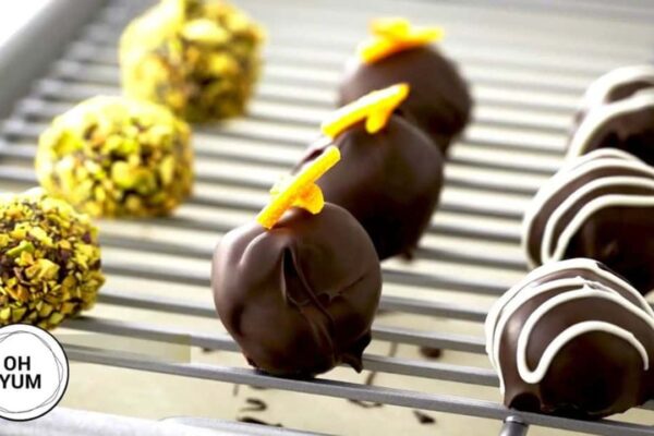 Chocolate Truffles Like A Pro!, homemade and freshly served