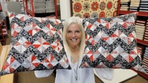 Finished Easy Last-Minute Christmas Pillow Sewing, a completed DIY project