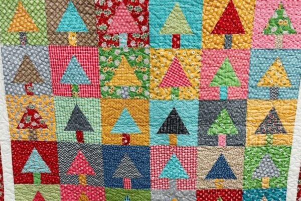 Finished A Quick & Easy Christmas Quilt, a completed DIY project