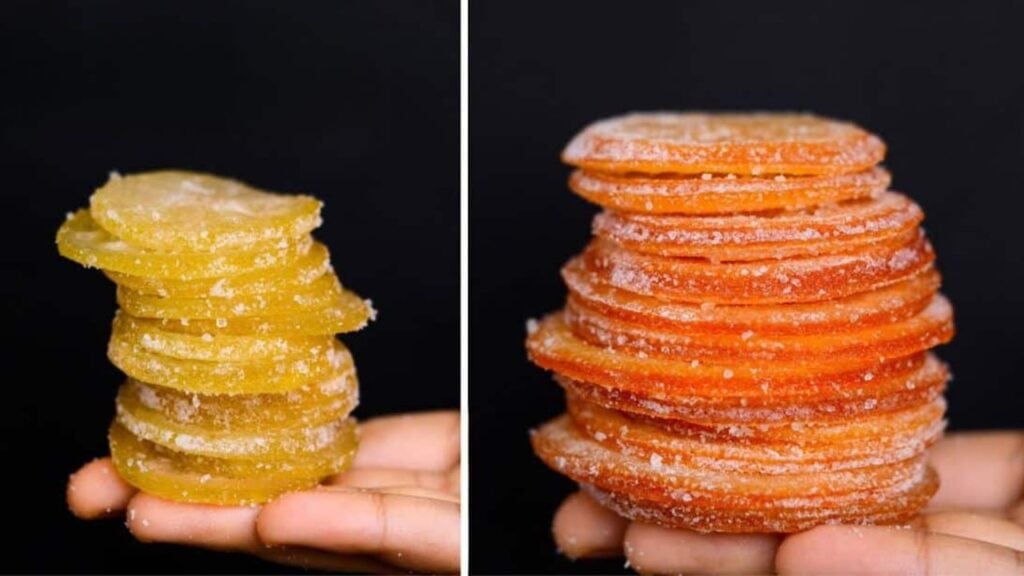 4-Ingredient Citrus Candy, homemade and freshly served