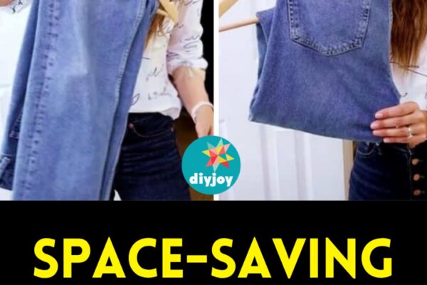 Finished Hanging & Folding Hacks That’ll Save Space In Your Closet, a completed DIY project
