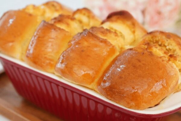 Easy Coconut Dream Loaf, homemade and freshly served