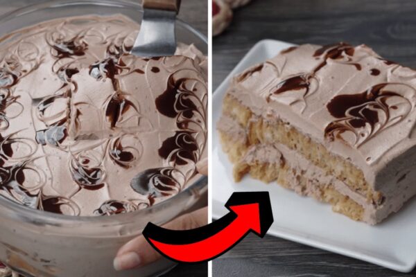 Easy 10-Minute Coffee Chocolate Dessert, homemade and freshly served