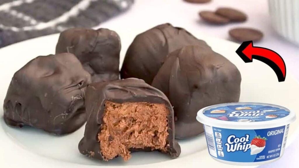 Easy 3-Ingredient Cool Whip Candy, homemade and freshly served