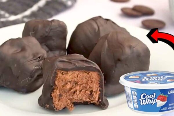 Easy 3-Ingredient Cool Whip Candy, homemade and freshly served