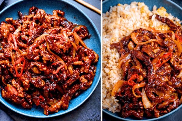 Easy 30-Minute Crispy Beef Chili, homemade and freshly served