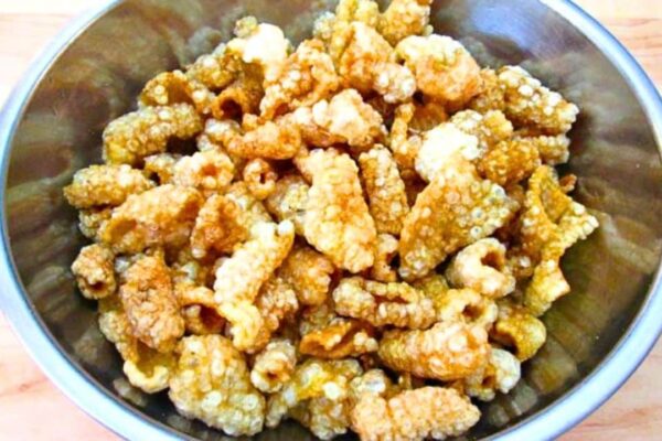 Learn How to Make Delicious Crispy Pork Rinds, homemade and freshly served