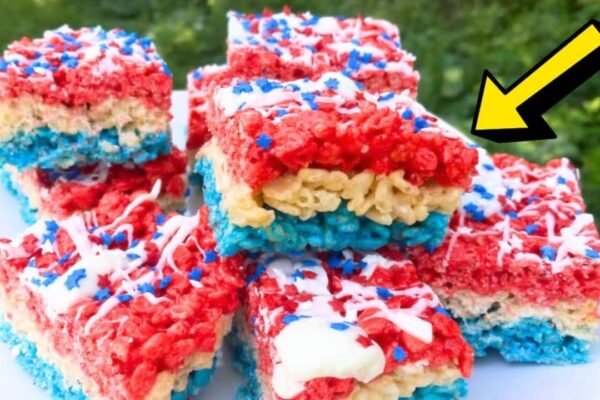 5-Ingredient Crispy Rice Treats Microwave, homemade and freshly served