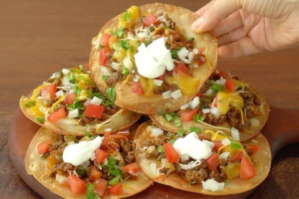 Super Crispy & Delicious Taco, homemade and freshly served