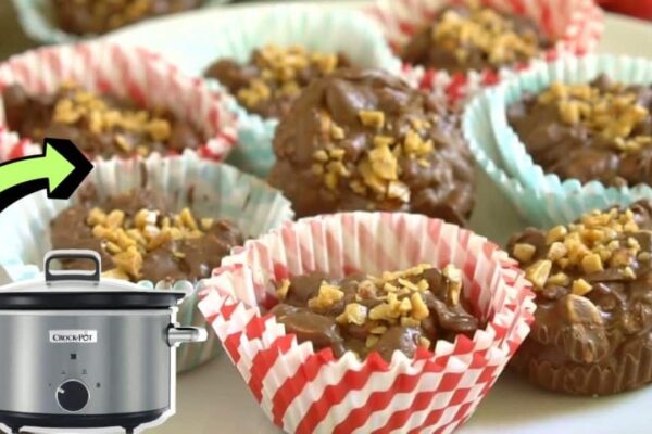 Easy-to-Make Sweet and Salty Crockpot Candy, homemade and freshly served