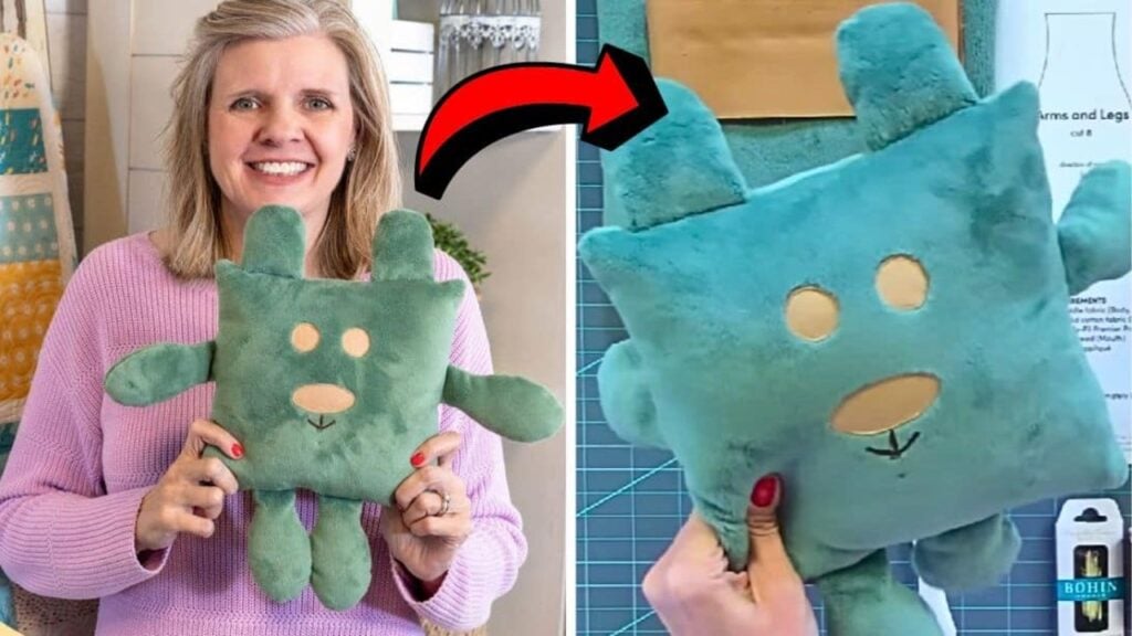 Finished Easy Cuddle Bear Sewing, a completed DIY project