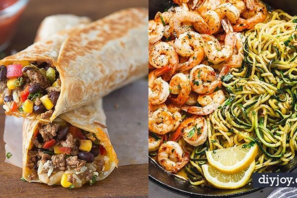 50 Easy Dinner Recipes To Try Tonight, homemade and freshly served