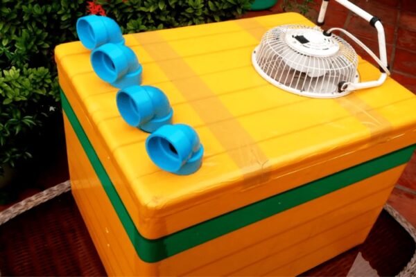 Finished a DIY Air Conditioner, a completed DIY project