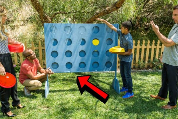 Finished How to Build a DIY Backyard Connect Four, a completed DIY project