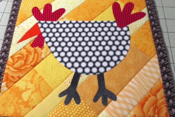 Easy DIY Chicken Potholder, homemade and freshly served