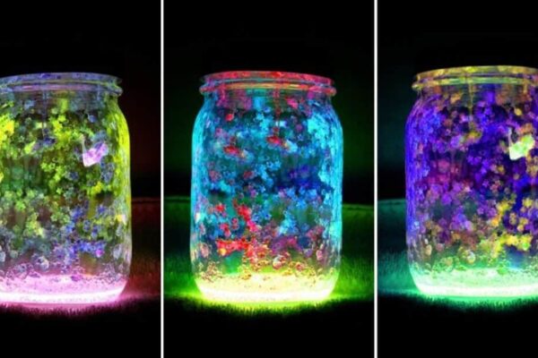 Finished Super Easy DIY Fairy Glow Jars, a completed DIY project