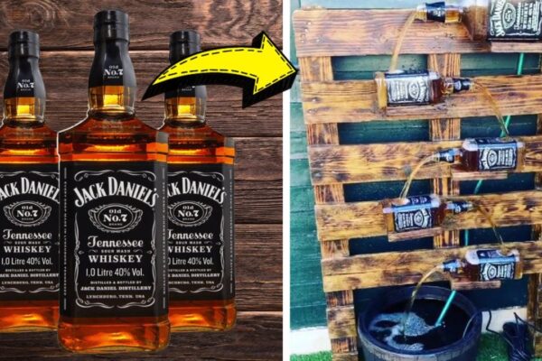 Finished Easy DIY Jack Daniel's Fountain, a completed DIY project