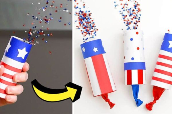 Finished a DIY Party Confetti Popper, a completed DIY project