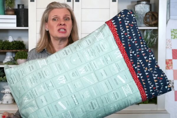 Finished a Pillowcase in 10 Minutes, a completed DIY project