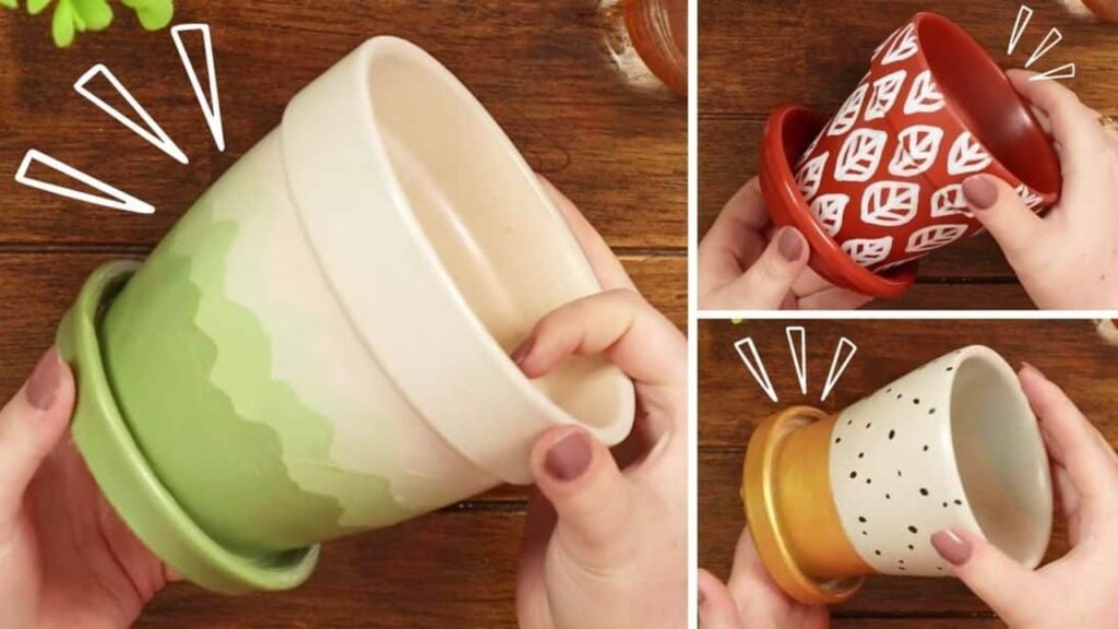 Finished Simple & Quick DIY Pot Painting, a completed DIY project