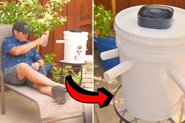 Finished Easy DIY Repurposed Portable AC, a completed DIY project