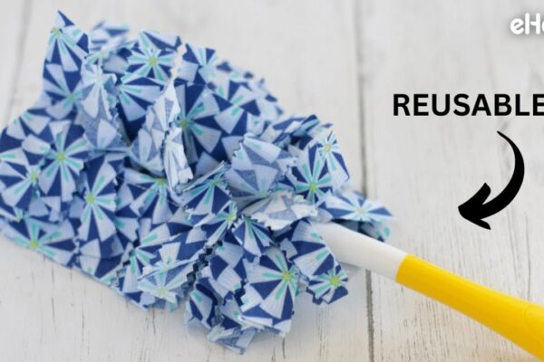 Finished Easy DIY Reusable Swiffer Duster Cloth, a completed DIY project