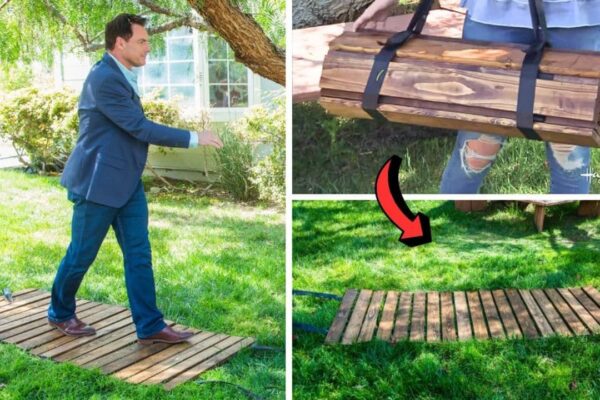 Finished a DIY Roll Away Walkway, a completed DIY project