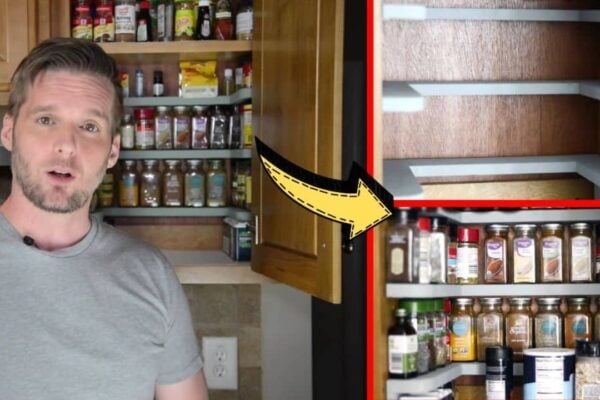 Finished How to Build a Spice Rack for Beginners (with Free Plan), a completed DIY project