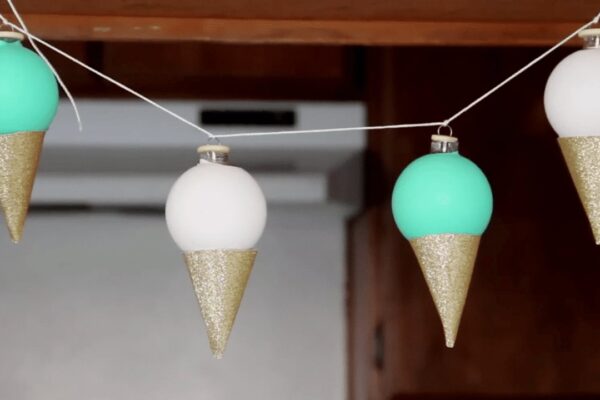 Finished Easy DIY Springtime Garland, a completed DIY project